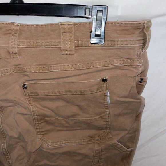 Duluth Flex Fire Hose Men’s Work Pants Size 42x30 Light Brown Outdoors Comfort 2 - Picture 9 of 12